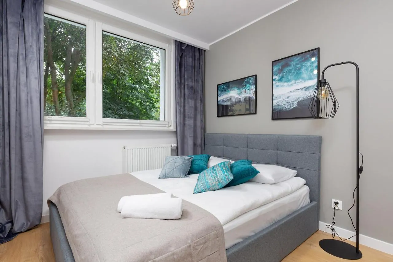 Beautiful Two-Bedroom Apartment Warsaw Bielany By Noclegi Renters