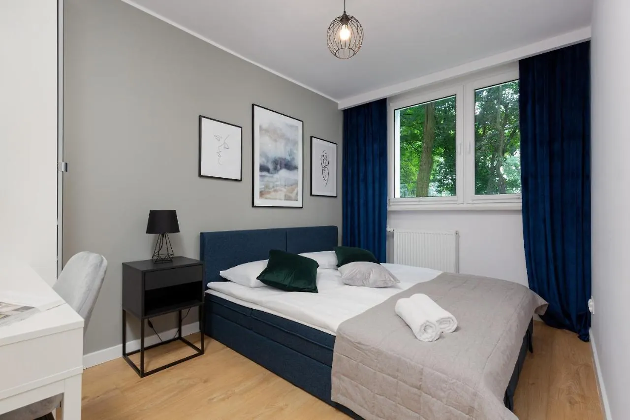Beautiful Two-Bedroom Apartment Warsaw Bielany By Noclegi Renters