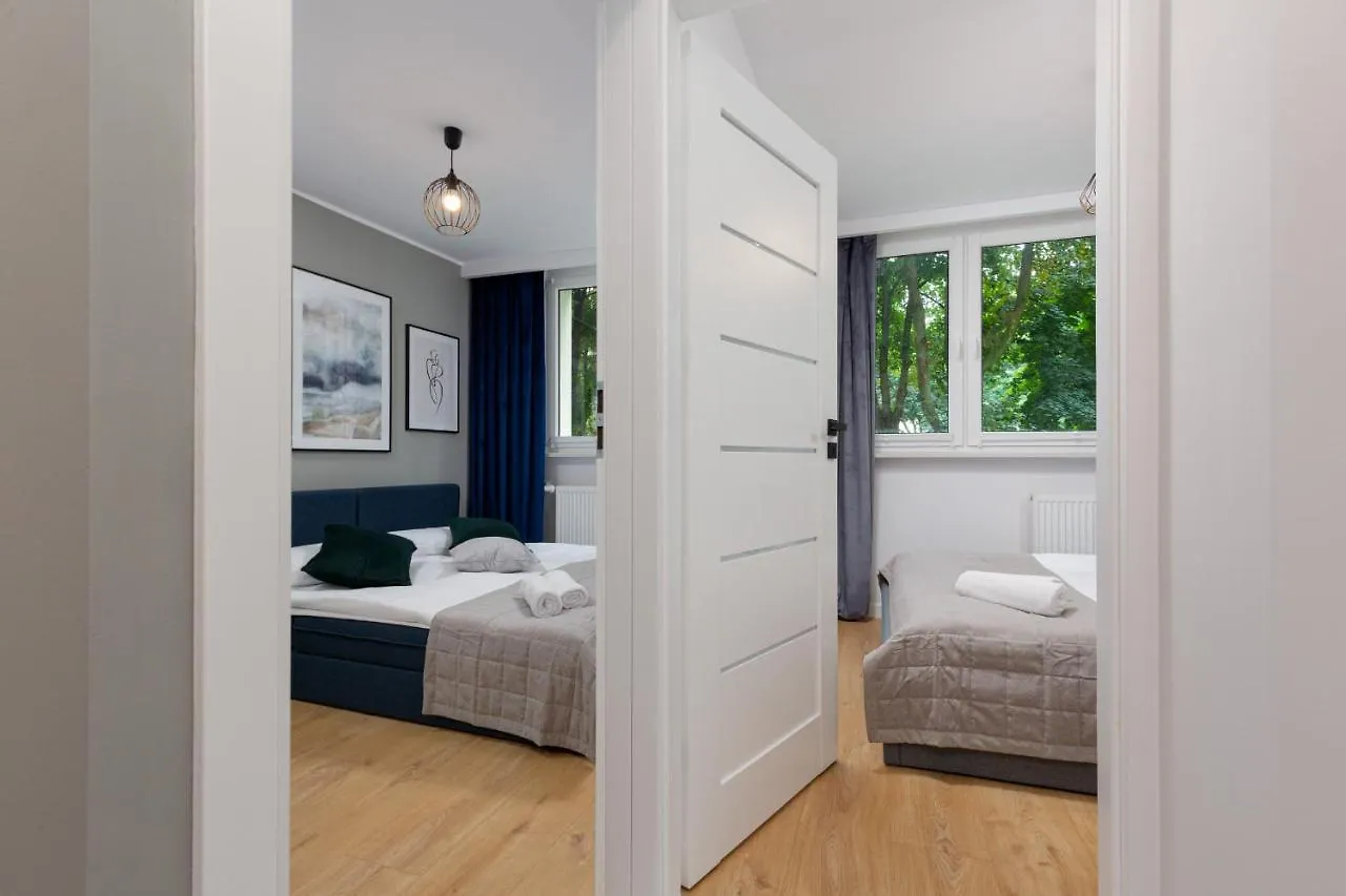 Beautiful Two-Bedroom Apartment Warsaw Bielany By Noclegi Renters Polonia